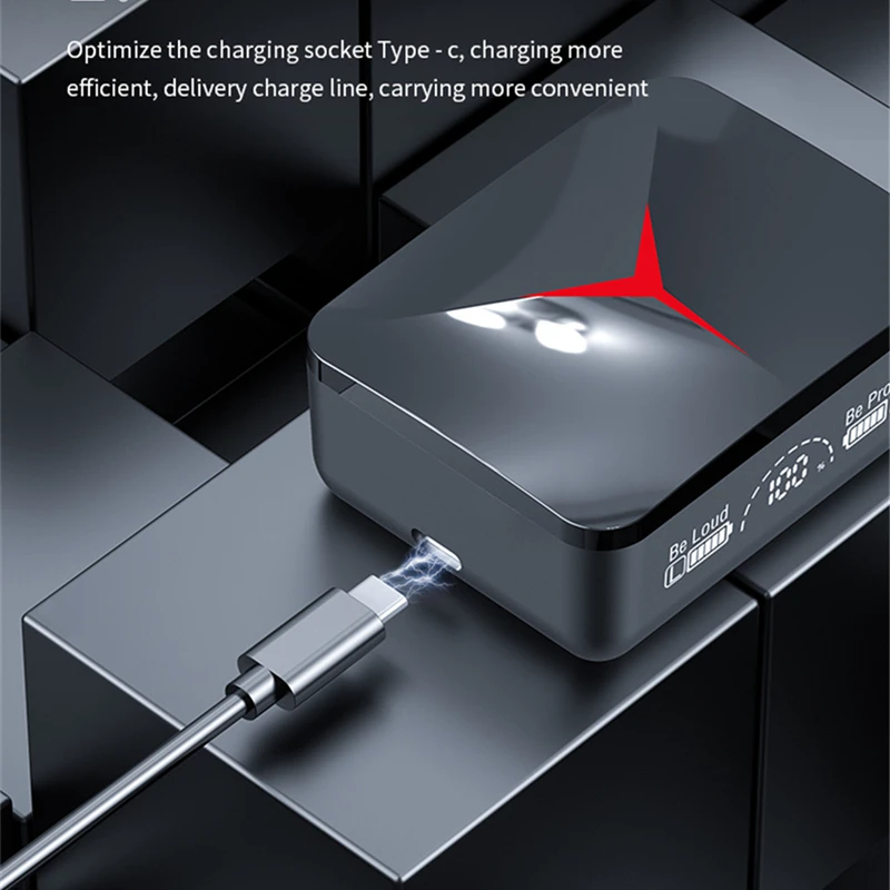 Новинка 2023 HIFI стереонаушники с шумоподавлением 9D Беспроводные