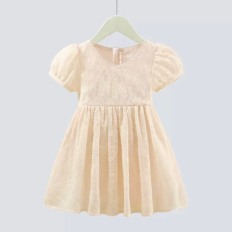 

NIGO Girls' Summer Casual Short Sleeve Dress #nigo39196