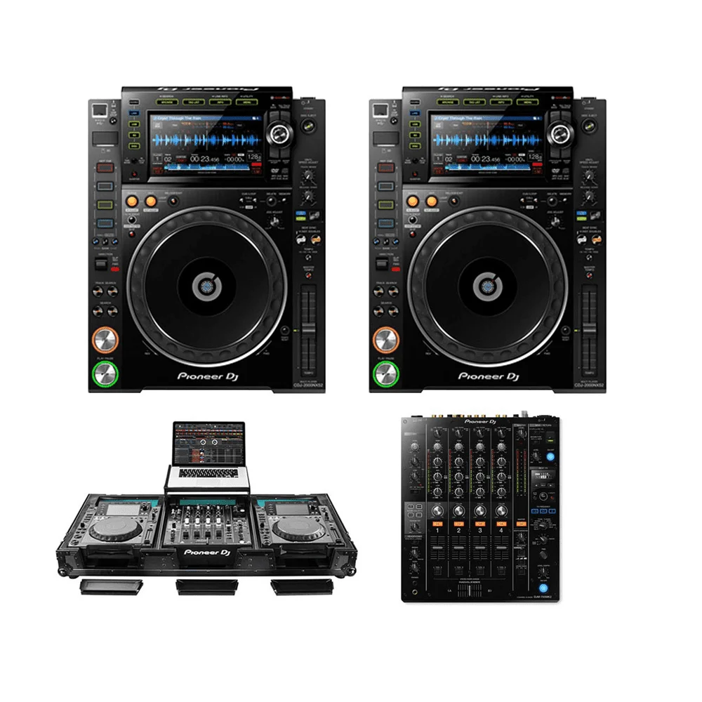 

HOT SALES DISCOUNT 2x Pioneer XDJ-1000MK2 + DJM-750 MK2 + Coffin