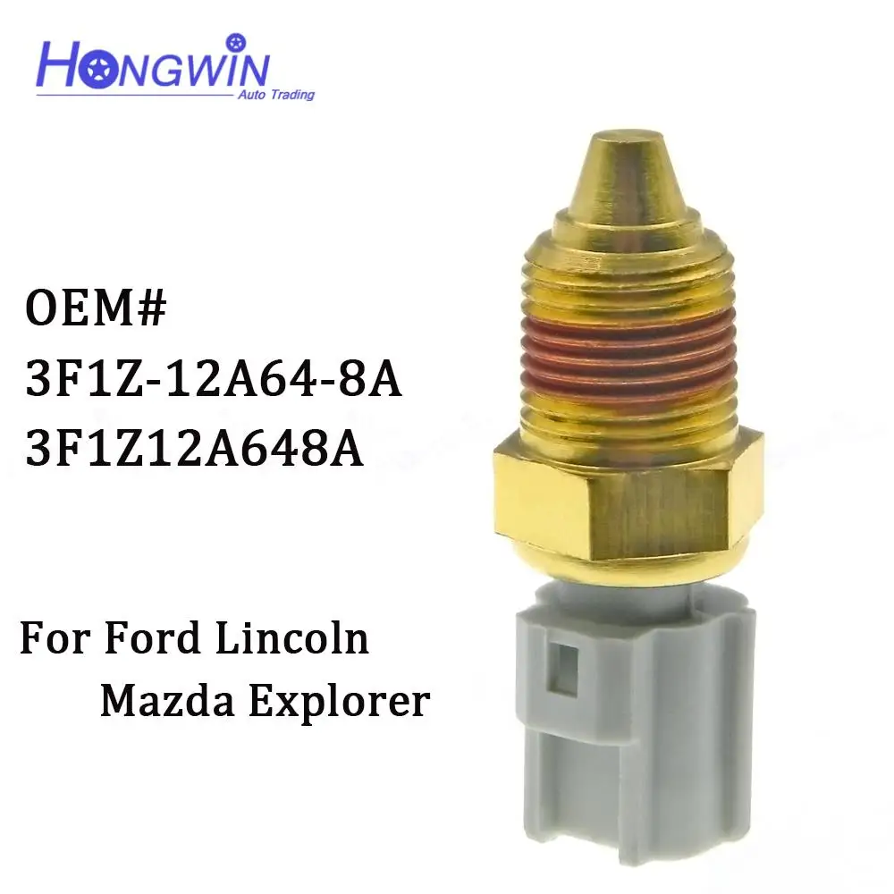 Датчик температуры охлаждающей жидкости + разъем F5AF-12A648-AA F5AF12A648AA для Ford F150 250 350 450 550 Lincoln Mazda B2300 Mercury.