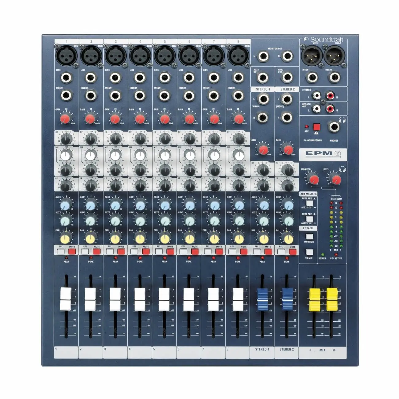 

100% OFFICIAL Soundcraft EFX8 8-channel Mixer with Effects