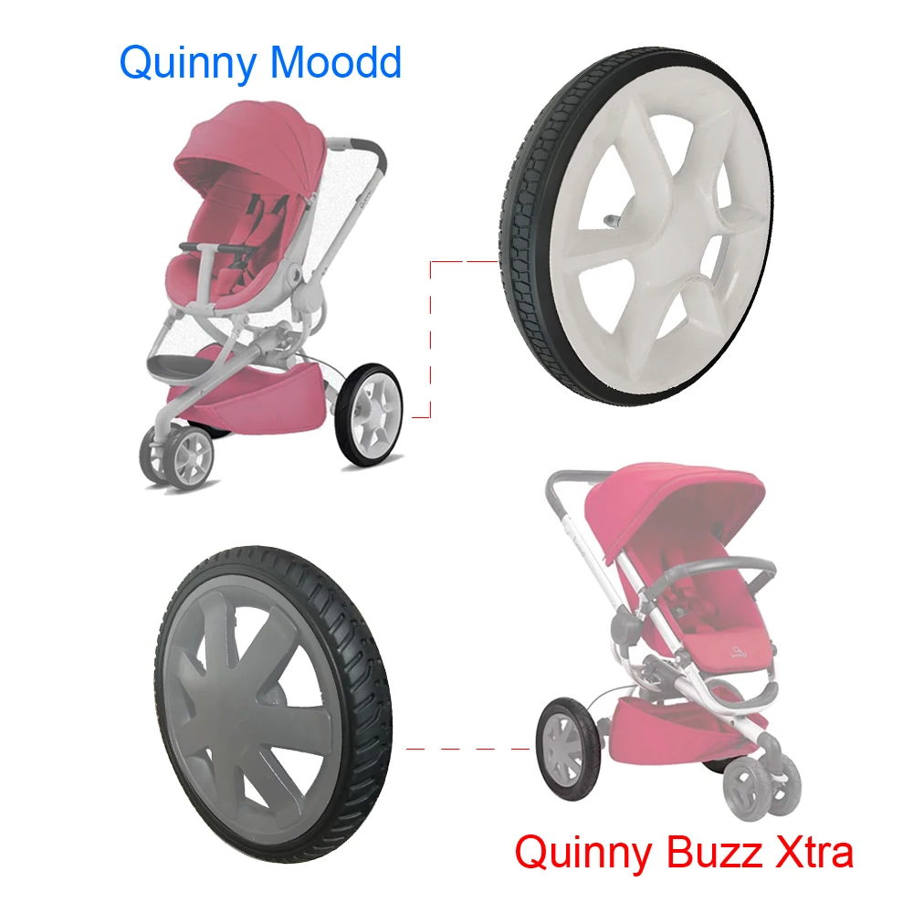 Фото Задняя шина на заказ для Quinny Moodd или Buzz Xtra, универсальная вседорожная покрышка с протектором, аксессуары для детских колясок DIY №1
