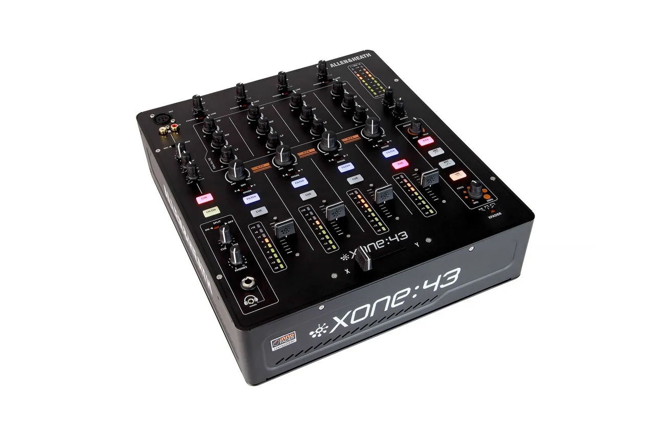 

HIGH QUALITY ON Allen & Heath Xone:43 4-channel DJ Mixer