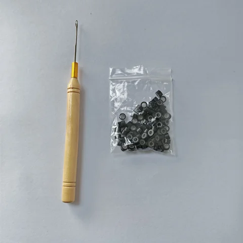 Набор для наращивания волос Moresoo с микрокольцами