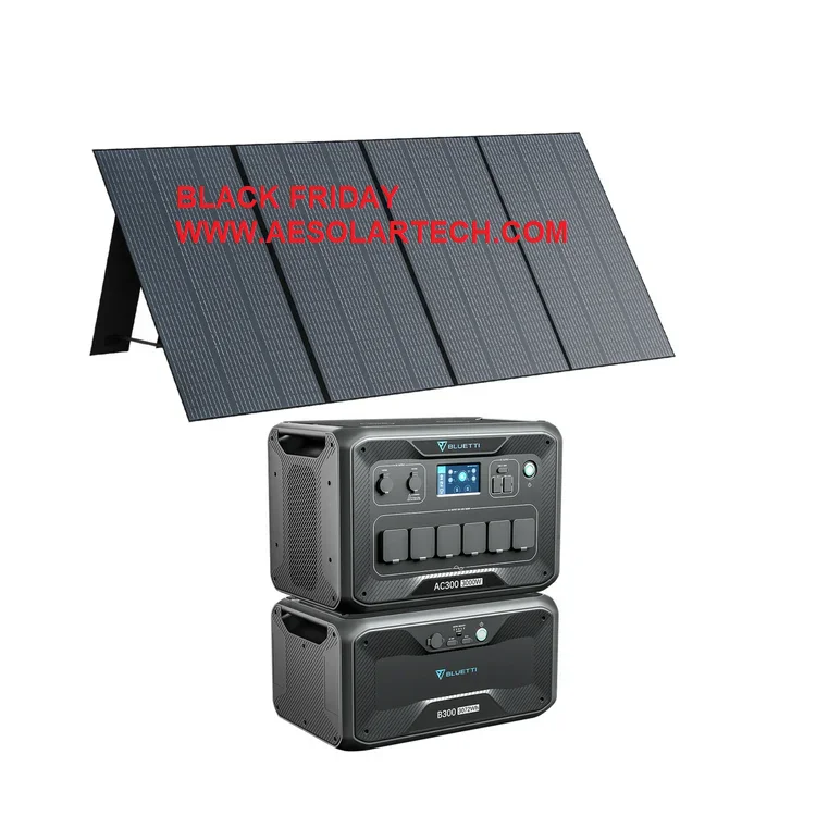 Резервный аккумулятор для дома BLUETTI AC300 + B300 панель Быстрая доставка