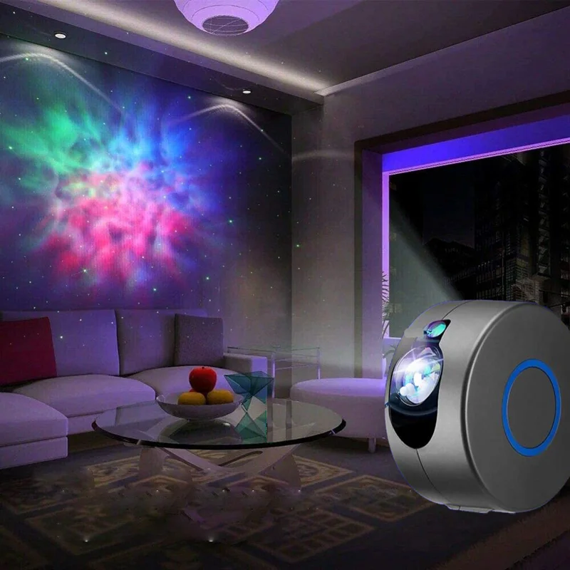 

Galaxy Star Projector Light Remote Control Nebula Night Light LED Bedroom Atmosphere Lamp Birthday Holiday Gift Laser Star