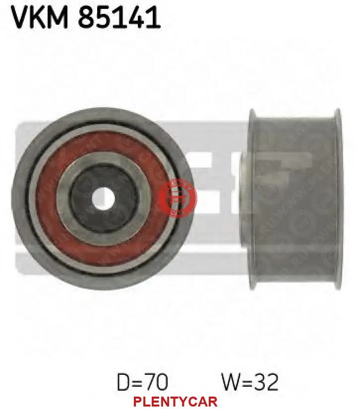 Паразитный / ведущий ролик зубчатый ремень Skf VKM85141