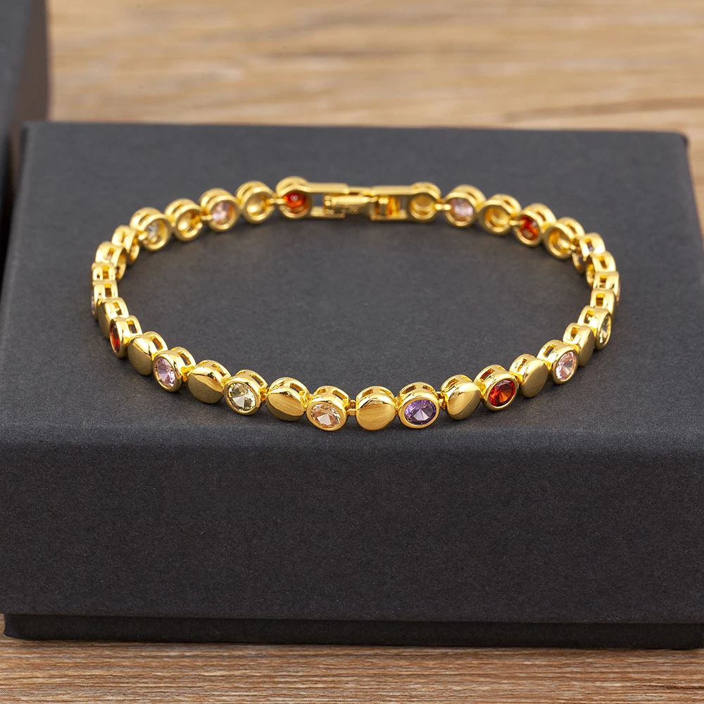 Nidin новые модные высококачественные Медные инкрустированные красочные