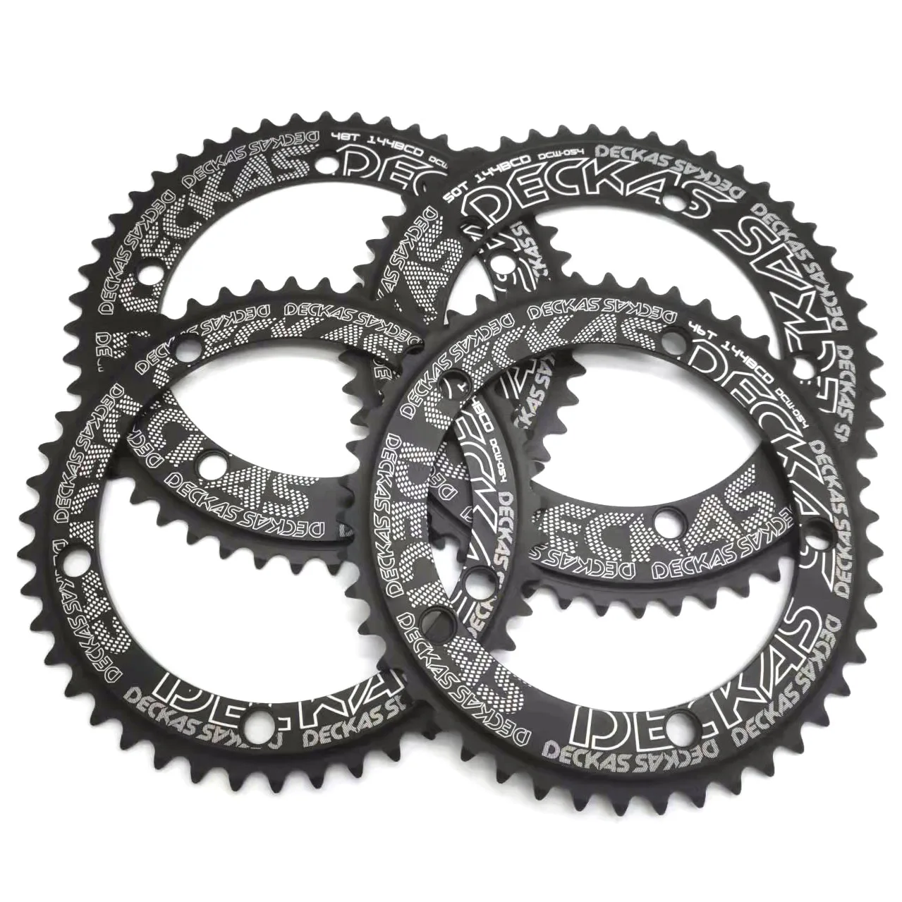 Deckas 144BCD Chainring 44T 46T 48T 50T 52T 54T 56T Single Chainring Upgraded Version Of Positive Negative Teeth For TMB Bike