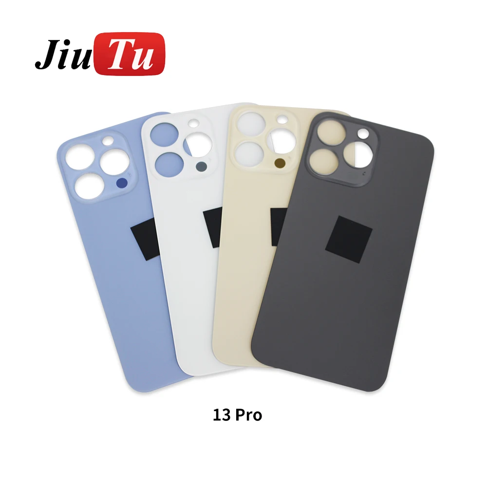 

Big Hole Back Glass Battery Cover For iPhone 12 12PM 13PM XS XR Big Hole Rear Door Housing Jiutu