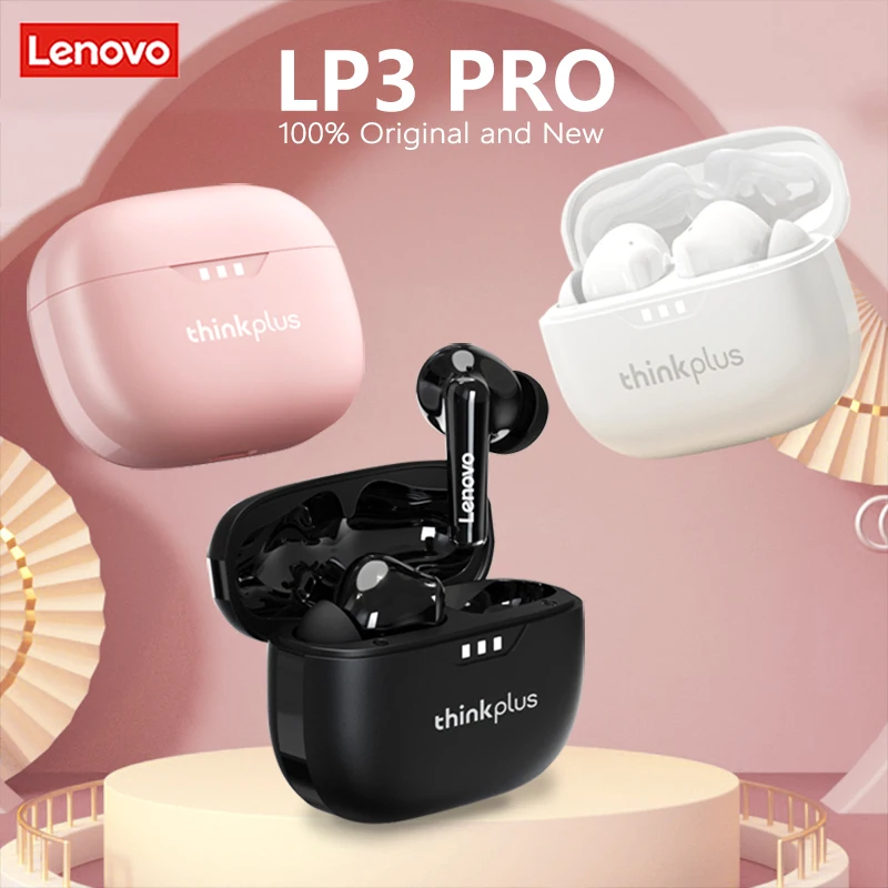 Oryginalne słuchawki Lenovo Lp3 pro TWS bezprzewodowe słuchawki Bluetooth 5.2 HIFI redukcja szumów HD połączenia słuchawki o niskim opóźnieniu 2 Oryginalne słuchawki Lenovo Lp3 pro TWS bezprzewodowe słuchawki Bluetooth 5.2 HIFI redukcja szumów HD połączenia słuchawki o niskim opóźnieniu 2