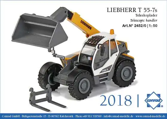 

Conrad 1:50 T55-7S #2452/0 B76