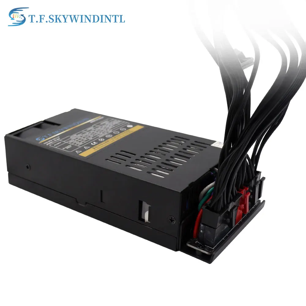 T.F.SKYWINDINTL 1U MINI Flex ATX Power Supply Unit 400W 600W Watt Modular PSU Cable For ITX Game Desktop Active PFC images - 6