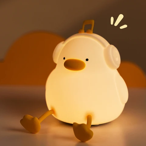 Детский силиконовый ночник Animal USB