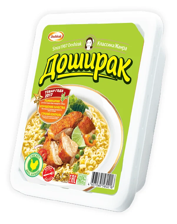 Лапша Доширак куриная конт 90г
