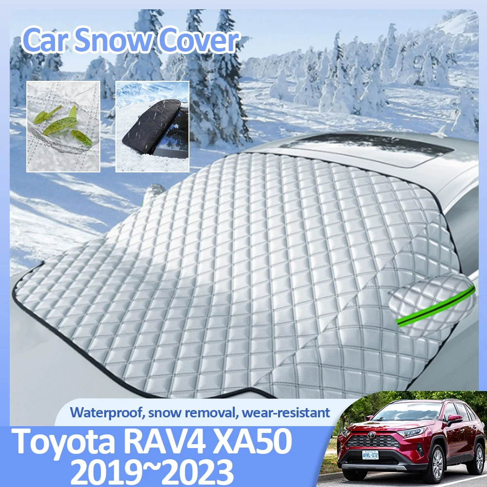 Автомобильные зимние Чехлы для Toyota RAV4 XA50 Suzuki Across 2019 ~ 2023 2020 2021 2022 зимний чехол на