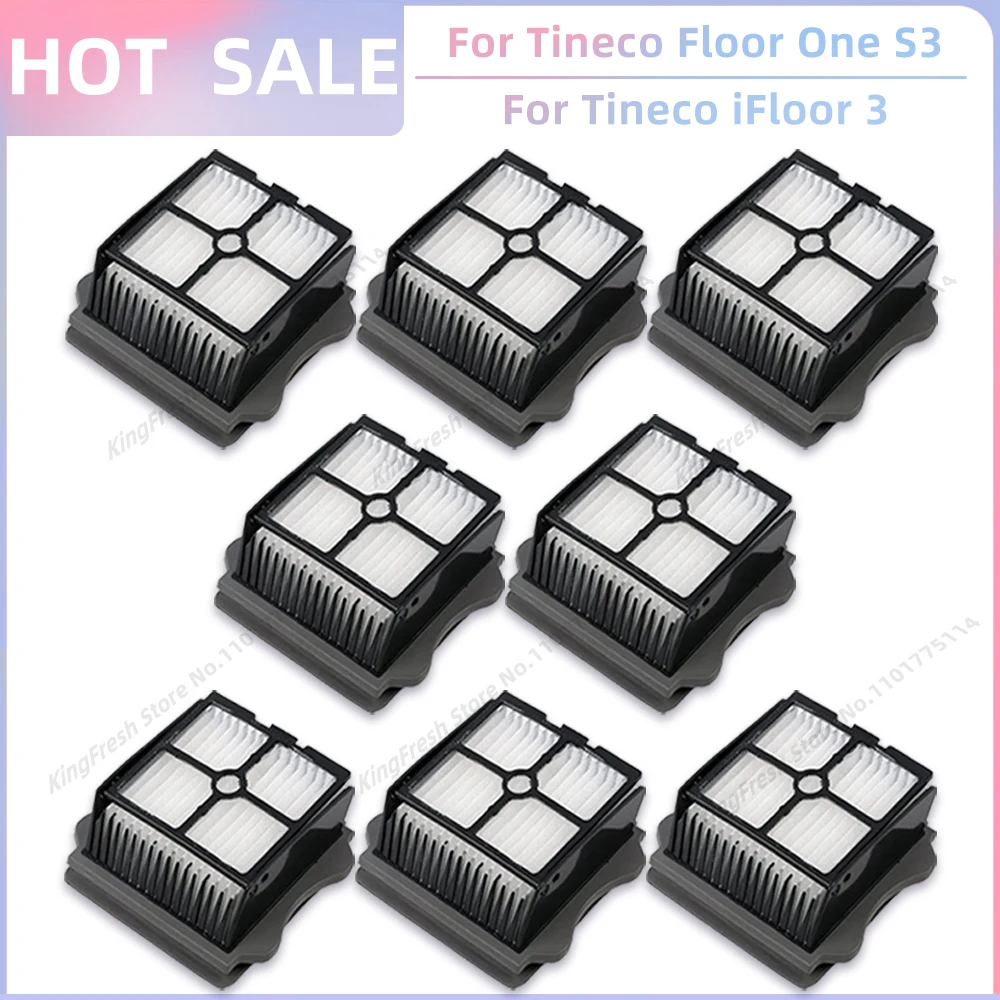 

Совместимо с Запасные части Аксессуары Роликовая щетка Фильтр HEPA для беспроводного влажного и сухого пылесоса Tineco Floor One S3 / Tineco iFloor 3