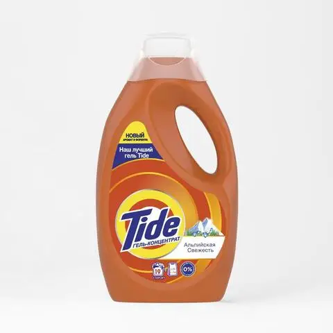Гель для стирки Tide альпийская свежесть 1 235 л | Дом и сад