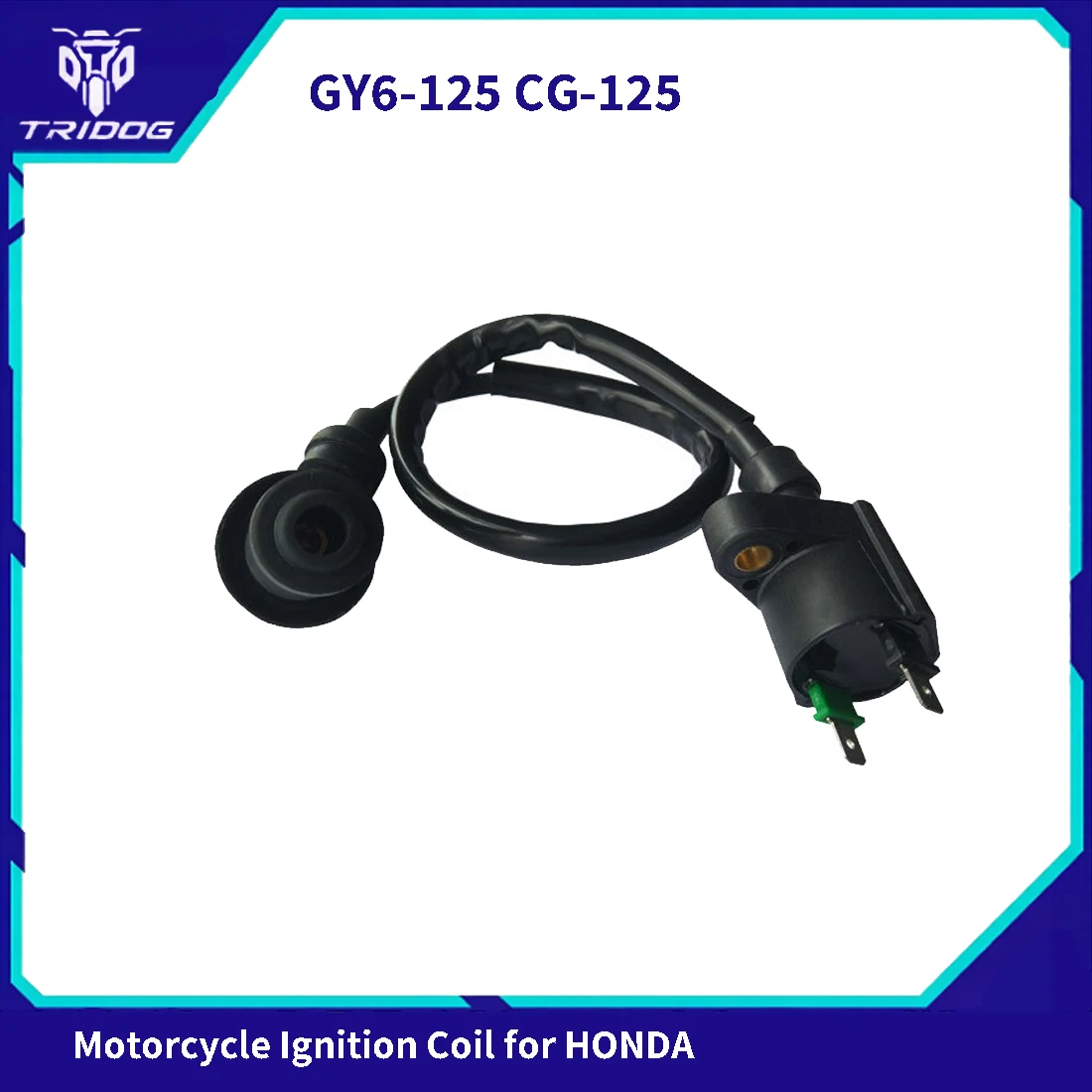 Фото Катушка зажигания для мотоциклов Honda TRX 125/200/250/300/350/400/450, скутеров GY6 150cc 125cc, квадроциклов Taotao Jonway Roketa SUNL XL200R XL250/XL350/XL600/XR200R/XR250R/XR350/XR500/XR600 №2