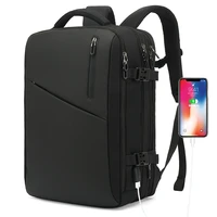 coolbell 17 3 inch large capacity mens backpack multifunctional waterproof bags for laptop rucksack usb charging port