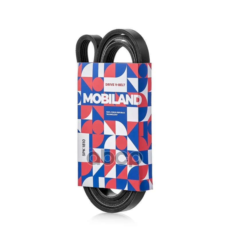 Ремень 5Pk1810 (Epdm) Для А/М Kia Rio Ii (Jb) Iii (Ub) Ceed (Jd) Soul I (Am) Hyundai Accent MOBILAND арт. 501251810