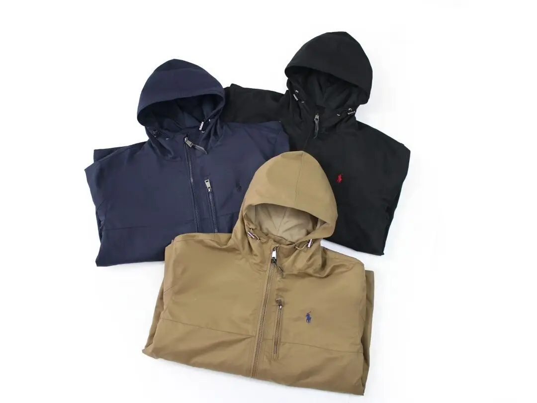 Пальто и пиджак Мужской Женский 2024SS вышитый пони колпак застежка куртка