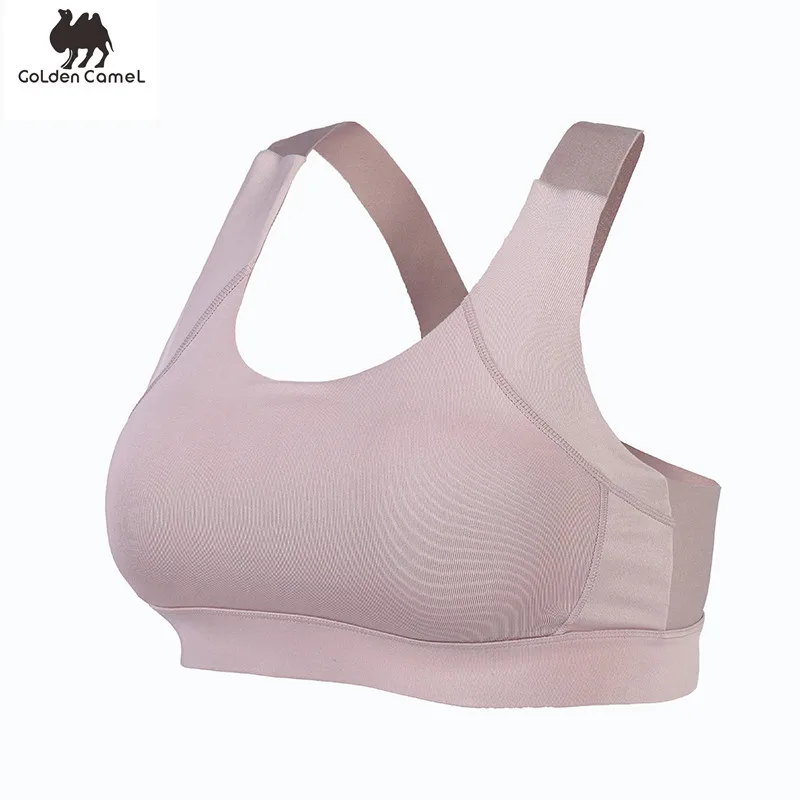 

Goldencamel Women Yoga Underwear Padded Crop Tops Underwear Gym Top Yoga Sport Bra Breathable Fitness Running Vest Yoga Bras