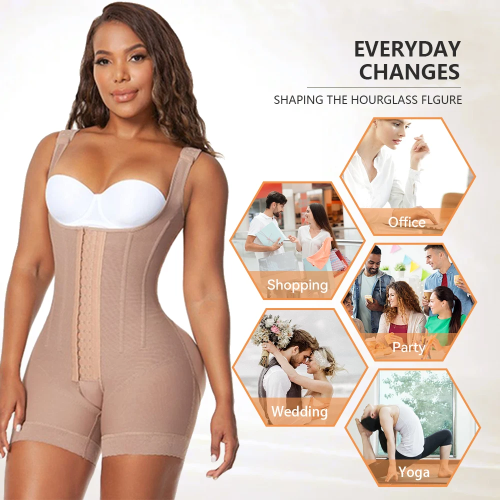 Extra Body Control/Molding - Bootylifting Shapewear recover hip lifting and body shaping pants after operation