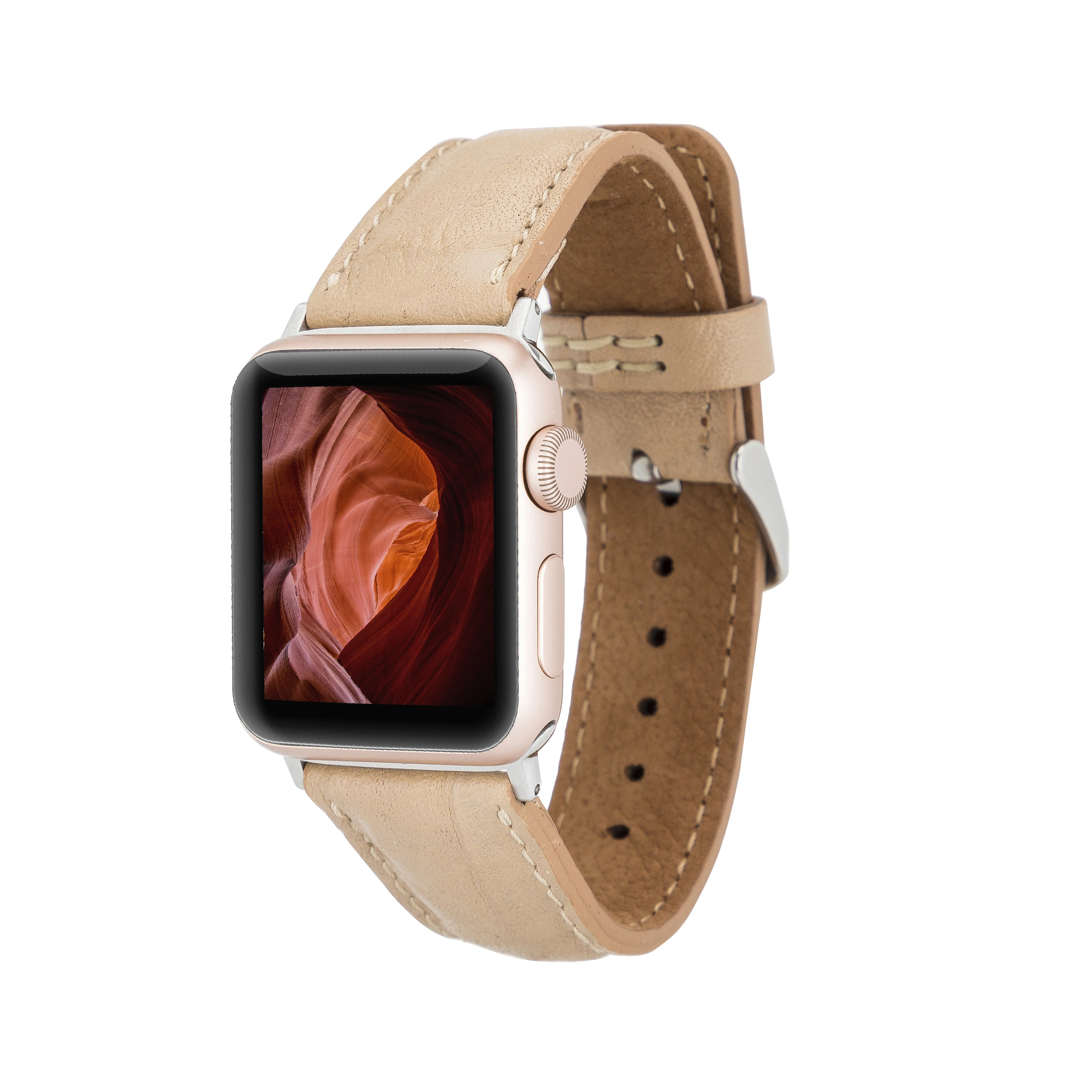 

Ремешок из натуральной кожи для Apple iWatch 38-40-41-42-44-45 мм
