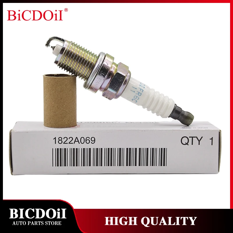 

1822A069 DIFR6C11 Dual Iridium Spark Plug For Mitsubishi Lancer Sportback Outlander Sport ASX RVR 2.0 Pajero Montero 3.0 VFK20F0