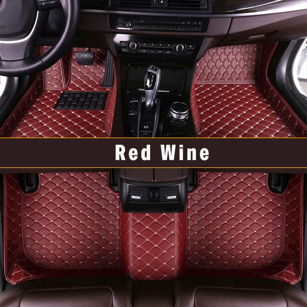 

Автомобильные коврики на заказ для Audi A7 2012-2018, кожаные водонепроницаемые аксессуары, накладка на ногу, автомобильные коврики, напольные вкл...