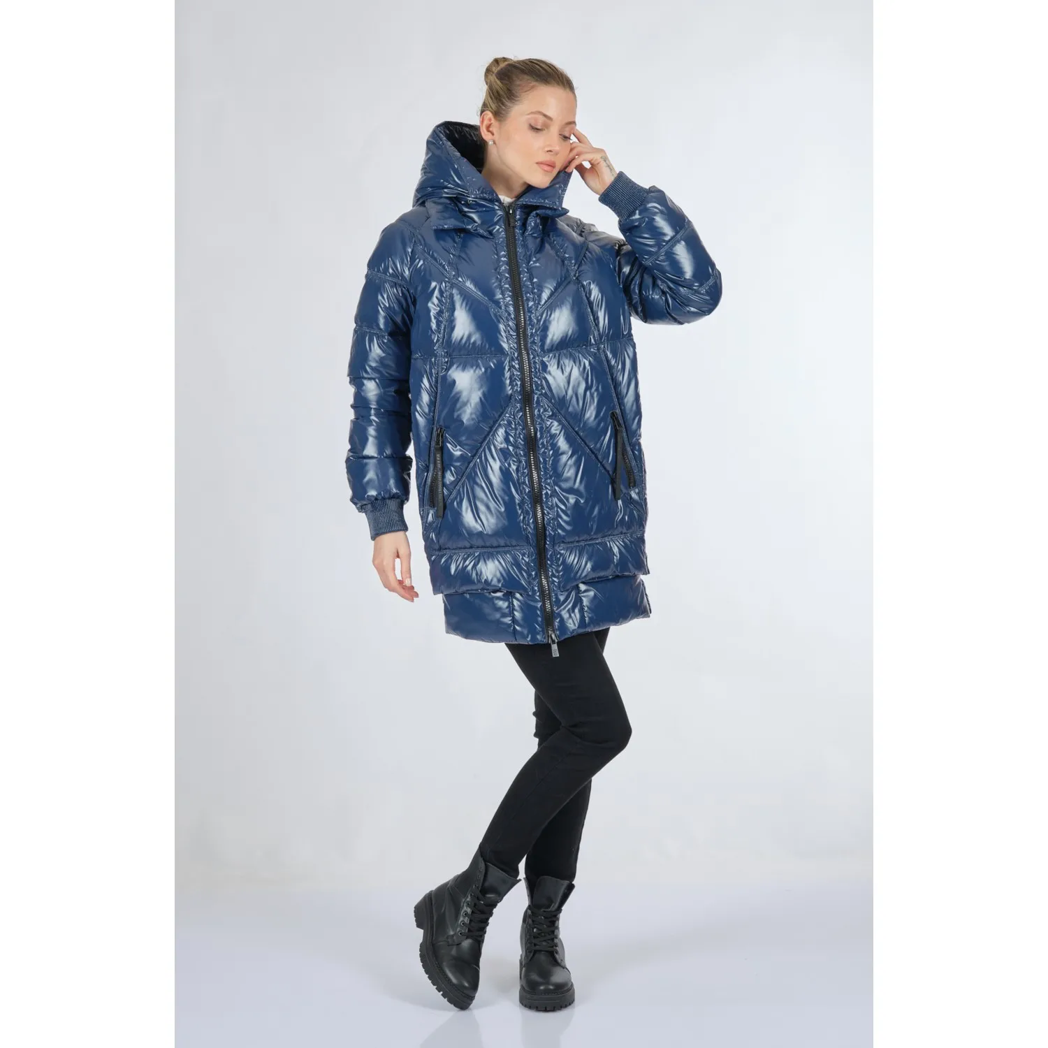 Рисунок 2 - Bsb Темно-синее женское пальто