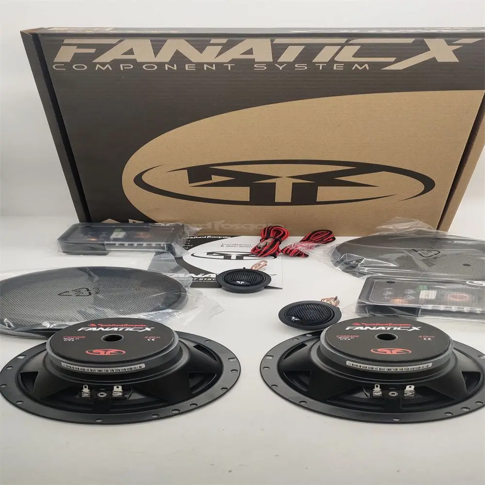 

Free shipping 1 Set Rockford Fosgate FNX 2614 140 Watts Max 6.5" 2-Way Car Audio FanaticX COMPONENT SYSTEM MADE IN U.S.A