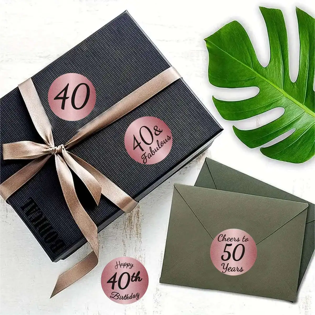 500 шт. блестящие наклейки для упаковки подарков