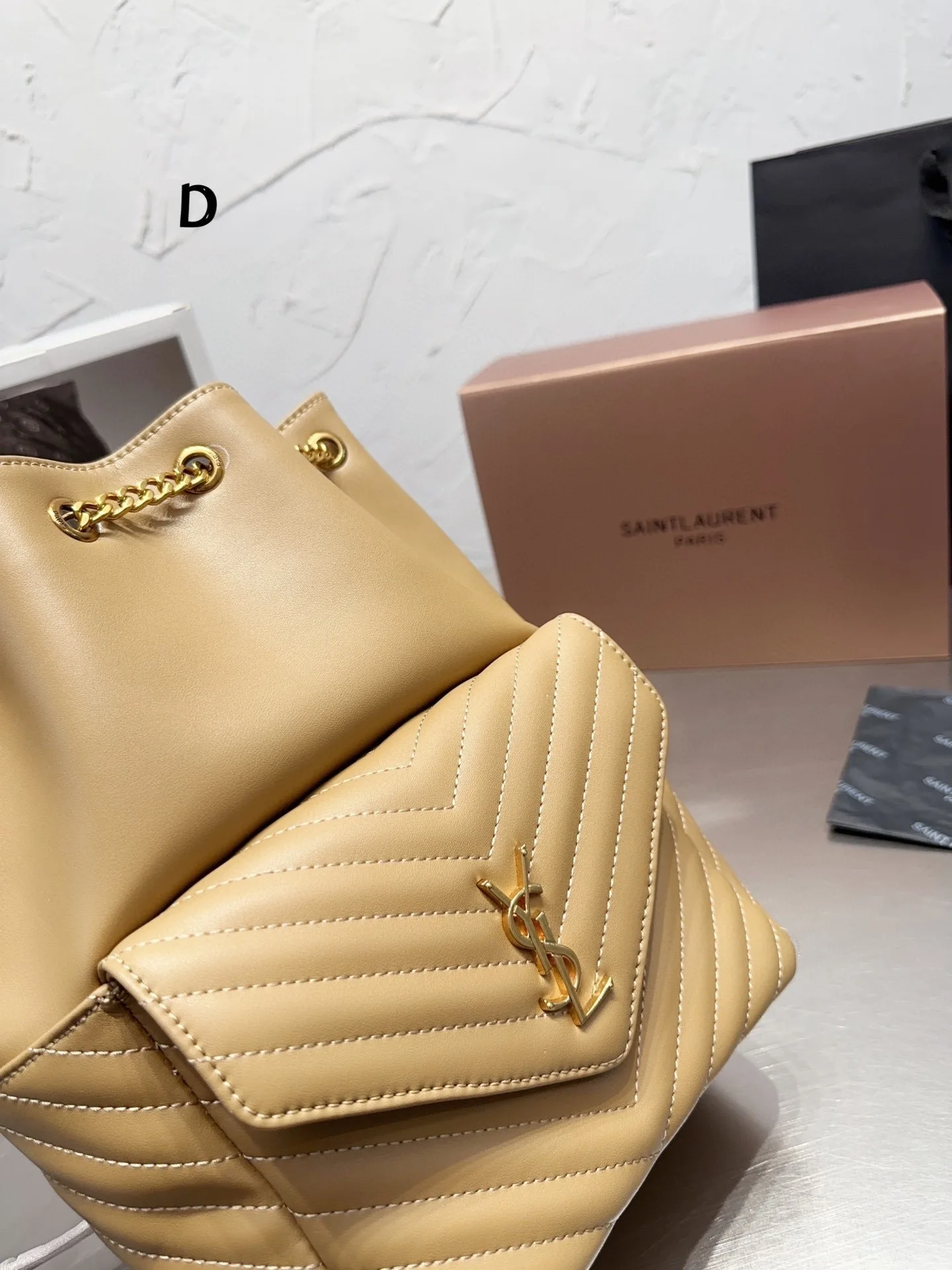 точная копия 1:1 В Стиле YSL SAINT LAURENT КошелеК На Сумка-меССенджер Подмышки Через