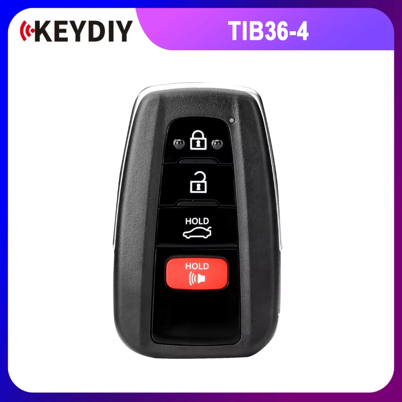 Фото Умный ключ KEYDIY TIB36-4 TIB для Toyota, Lexus, Subaru с чипом 8A 4D №1