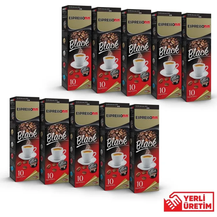 ESPRESSOMM Кофе в капсулах Espressomm® Black (100 шт