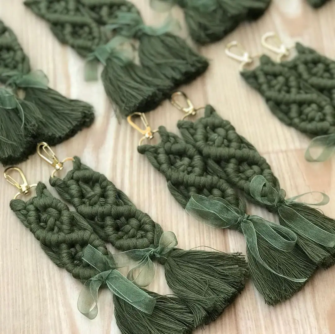 Рисунок 2 - Брелок в стиле макраме