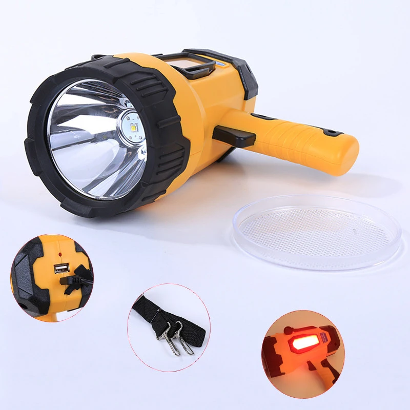 

Portable Handheld USB Charging Outdoor Adventure Camping Hiking Mining Emergency Work Light