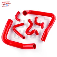 radiator silicone hose for ford mustang gt cobra v8 5 0l 1986 1993 high quality coolant pipe tube kit 6pcs