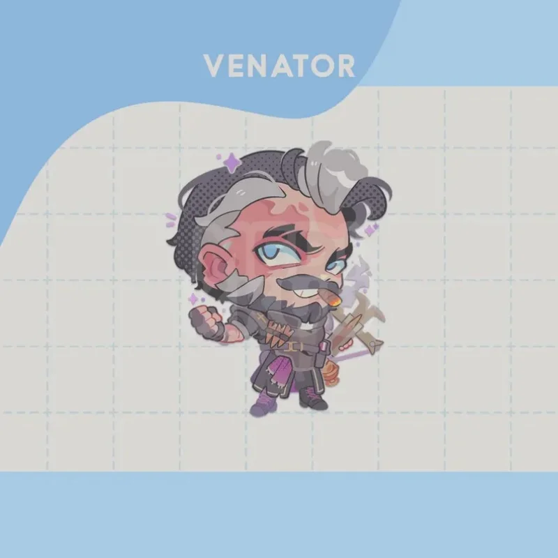 Фото Брелоки Deadlock Charms (wave 3) Rem Graves Silvery Venator Celeste Apollo №4