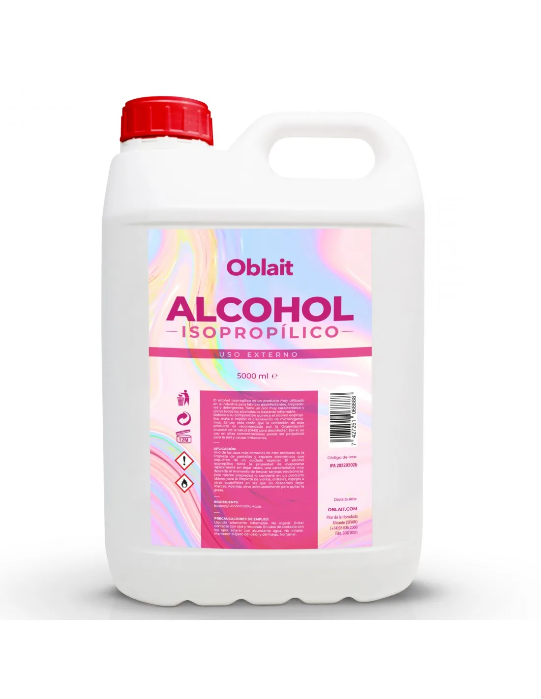 Изопропиловый Спирт 85% | Изопропанол идеальная очистка и дезинфекция