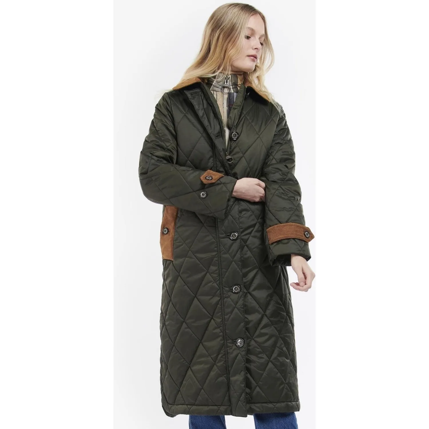 Barbour Стеганая куртка Silwick