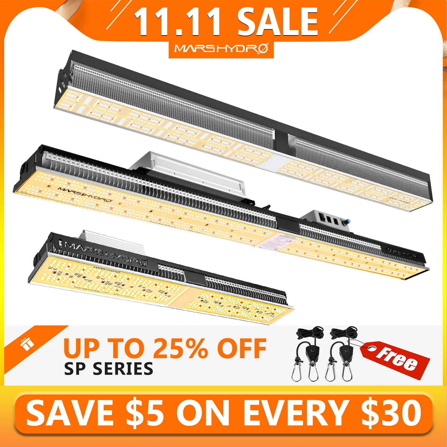 Pаспродажа Распродажа! Светодиодная лампа полного спектра Mars Hydro SP 3000 6500 Samsung LM301B для выращивания растений, овощей, цветов