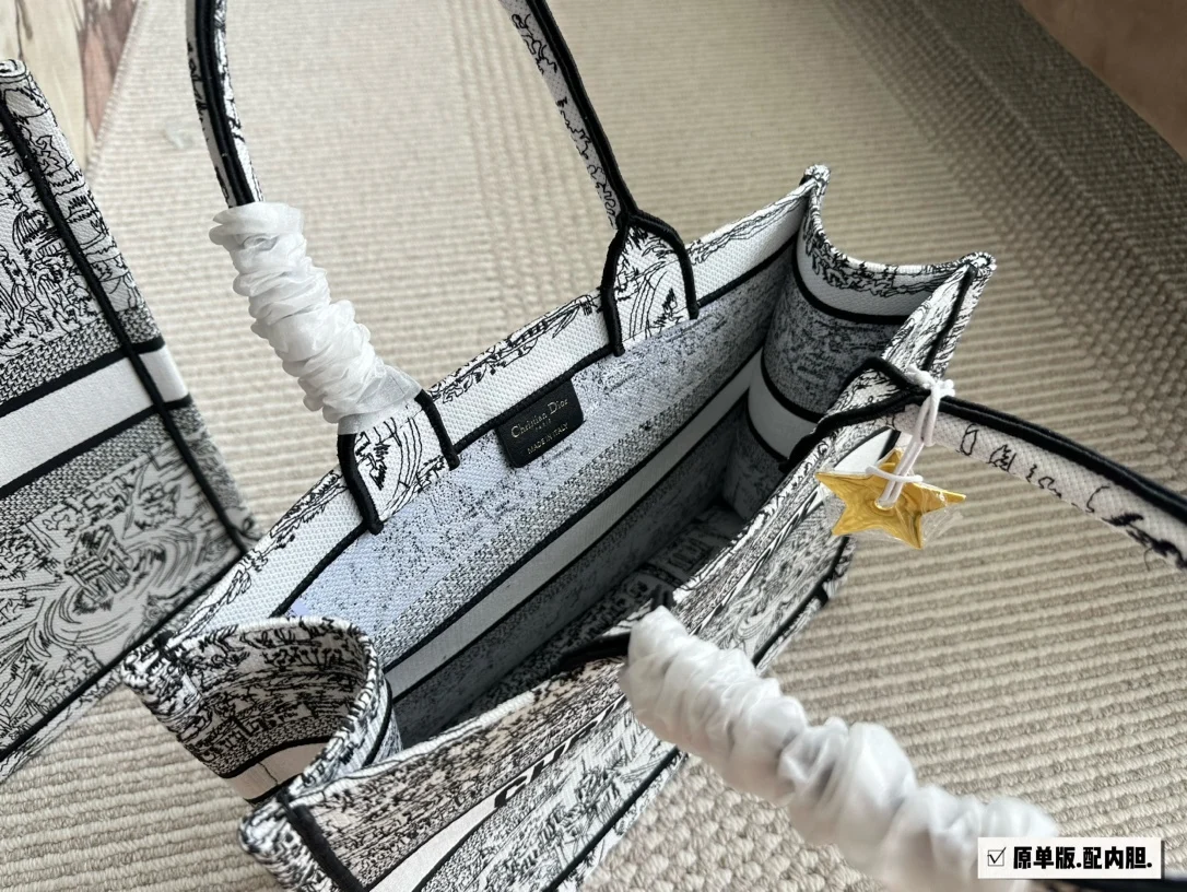 Dior Tote 2024 Женская КошелеК С Одним Плечом Курьер Мода Дамская Сумочка Почтальон