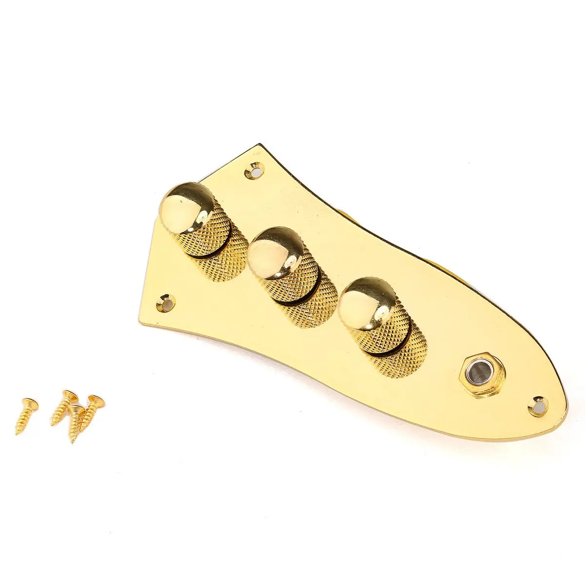 Панель для электроники с темброблоком Jazz Bass Style PARTS M511GD золото