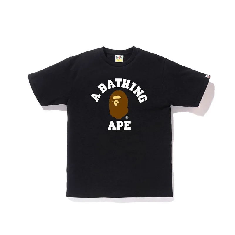 

2022 Summer New Trendy Brand BAPE Basic Camouflage Ape-Man Alphabet Short-sleeved Casual 100% Cotton T-shirt