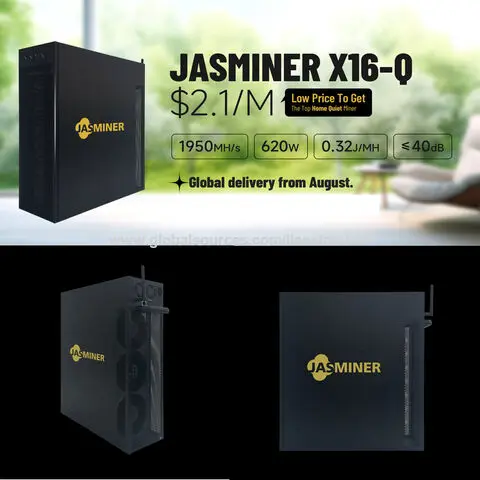 КУПИТЬ 5 ПОЛУЧИ 3 БЕСПЛАТНО Jasminer X16-q 1950M 620 Вт 8G Память Wi-Fi и т. д. ZIL OCTA ETHF Майнер с