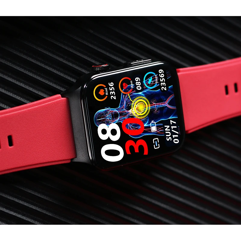 

Non-invasive Blood Glucose Measurement Smart Watch E500 Blood Pressure IP68 Waterproof ECG Health Monitoring Fitness Tracker