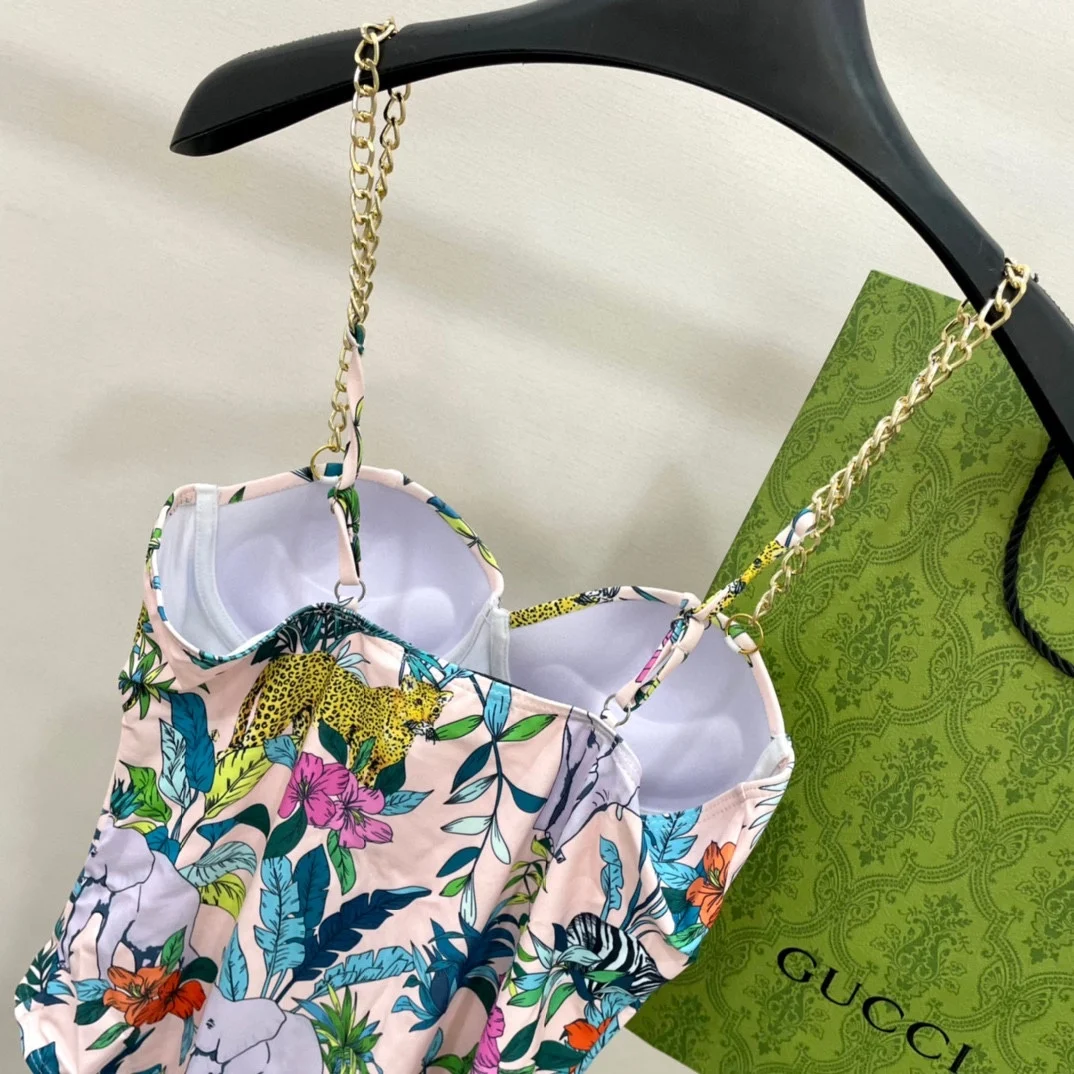 Женский Цельный КупальниК GUCCI